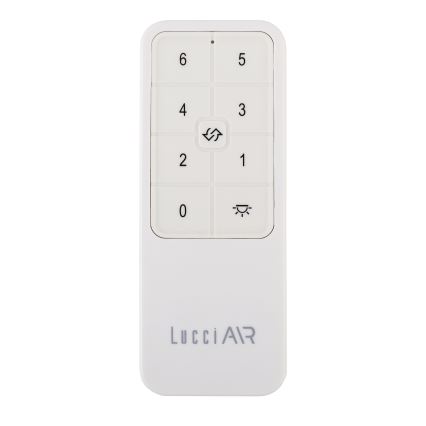 Lucci air 21616149 - Ventilatore da soffitto MONZA IP55 nero + telecomando