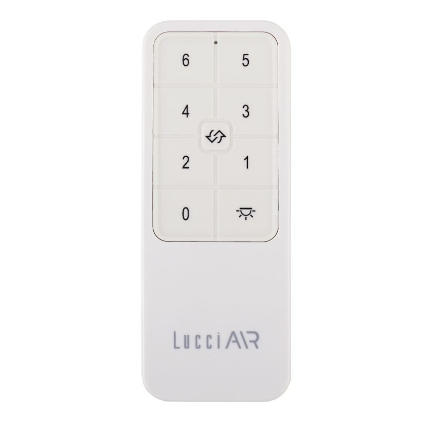 Lucci air 21616149 - Ventilatore da soffitto MONZA IP55 nero + telecomando