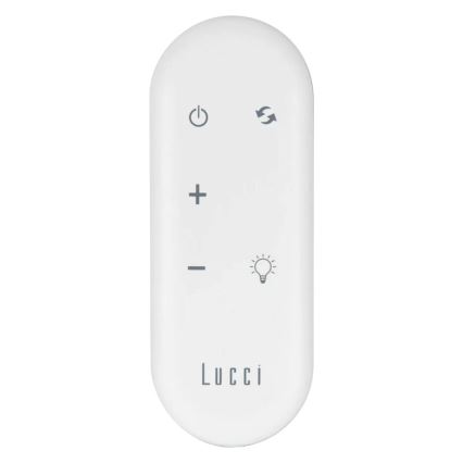 Lucci Air 21617049 - Ventilatore da soffitto dimmerabile a LED OSPREY 1xGX53/12W/230V Ø 132 cm bianco + telecomando