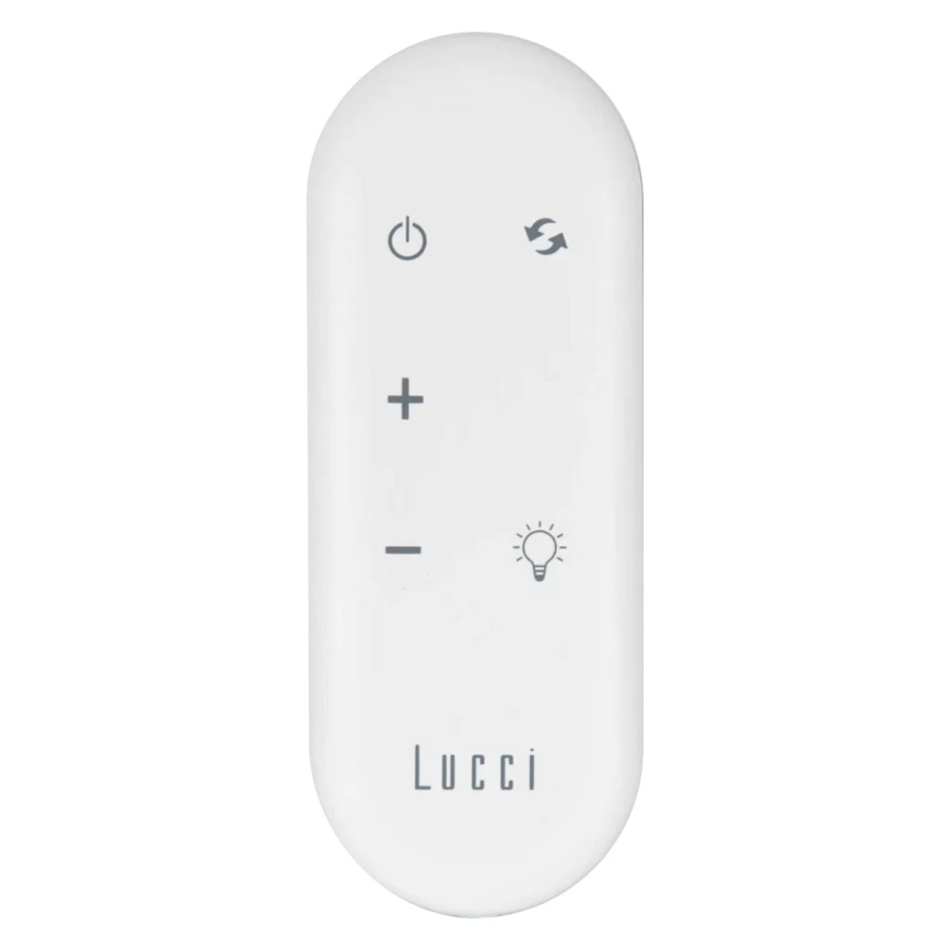 Lucci Air 21617049 - Ventilatore da soffitto dimmerabile a LED OSPREY 1xGX53/12W/230V Ø 132 cm bianco + telecomando