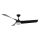 Lucci Air 21617149 - Ventilatore da soffitto LED dimmerabile OSPREY 1xGX53/12W/230V Ø 132 cm nero + telecomando