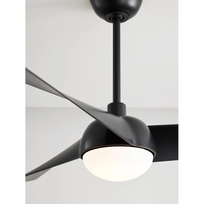 Lucci Air 21617149 - Ventilatore da soffitto LED dimmerabile OSPREY 1xGX53/12W/230V Ø 132 cm nero + telecomando