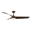 Lucci Air 21617249 - Ventilatore da soffitto LED dimmerabile OSPREY 1xGX53/12W/230V Ø 132 cm bronzo + telecomando