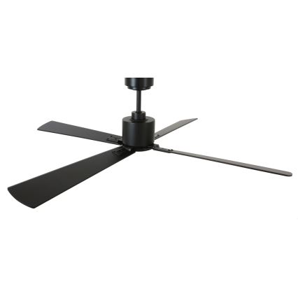 Lucci air 510523 - Ventilatore da soffitto AIRFUSION CLIMATE nero + telecomando