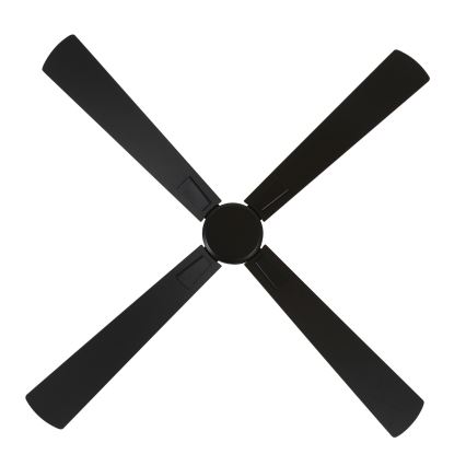 Lucci air 510523 - Ventilatore da soffitto AIRFUSION CLIMATE nero + telecomando