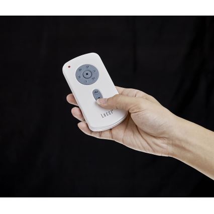 Lucci air 510523 - Ventilatore da soffitto AIRFUSION CLIMATE nero + telecomando