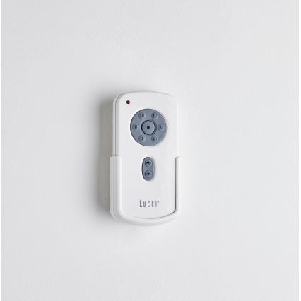 Lucci air 510523 - Ventilatore da soffitto AIRFUSION CLIMATE nero + telecomando