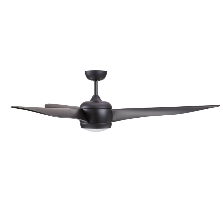 Lucci air 512910 - Plafoniera LED AIRFUSION NORDIC LED/20W/230V nero + telecomando