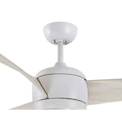 Lucci air 512911 - Plafoniera LED AIRFUSION NORDIC LED/20W/230V bianco + telecomando