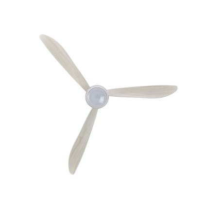 Lucci air 512911 - Ventilatore da soffitto LED AIRFUSION NORDIC LED/20W/230V legno/bianco diam. 142 cm + telecomando