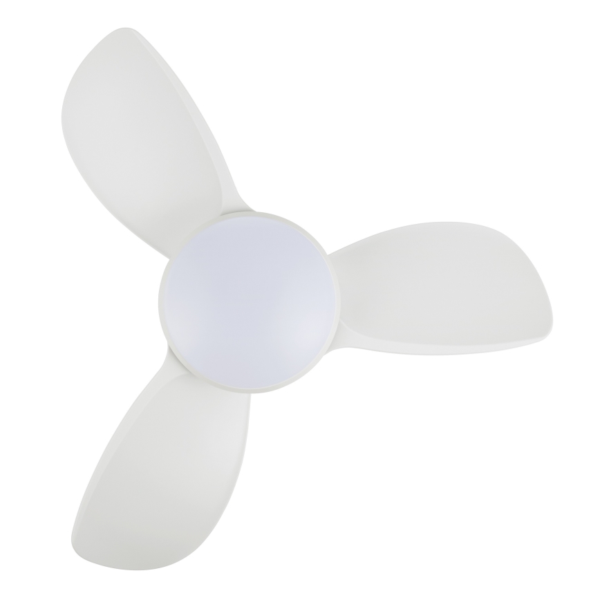 Lucci air 513071 - Ventilatore da soffitto dimmerabile a LED SYROS LED/18W/230V 3000/4000/6000K bianco + telecomando