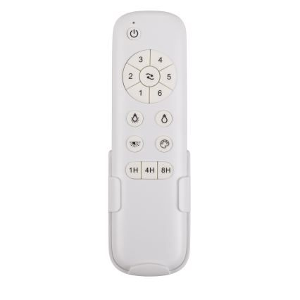 Lucci air 513071 - Ventilatore da soffitto dimmerabile a LED SYROS LED/18W/230V 3000/4000/6000K bianco + telecomando