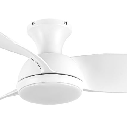 Lucci air 513071 - Ventilatore da soffitto LED dimmerabile SYROS LED/18W/230V 3000/4000/6000K bianco + telecomando