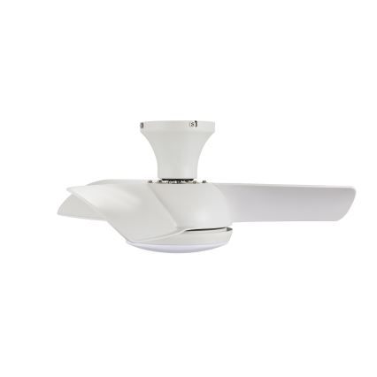 Lucci air 513071 - Ventilatore da soffitto LED dimmerabile SYROS LED/18W/230V 3000/4000/6000K bianco + telecomando