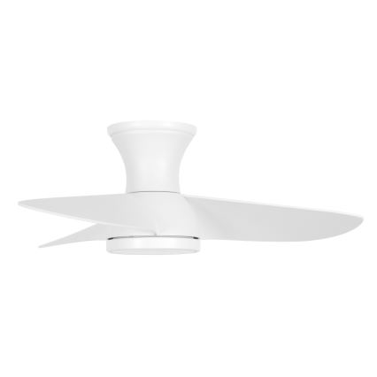 Lucci Air 51307149 - Ventilatore da soffitto SYROS II con LED dimmerabile LED/18W/230V 3000/4000/6000K diam. 76 cm bianco + telecomando