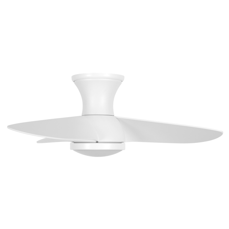 Lucci Air 51307149 - Ventilatore da soffitto SYROS II con LED dimmerabile LED/18W/230V 3000/4000/6000K diam. 76 cm bianco + telecomando