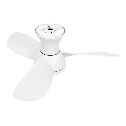 Lucci Air 51307149 - Ventilatore da soffitto SYROS II con LED dimmerabile LED/18W/230V 3000/4000/6000K diam. 76 cm bianco + telecomando
