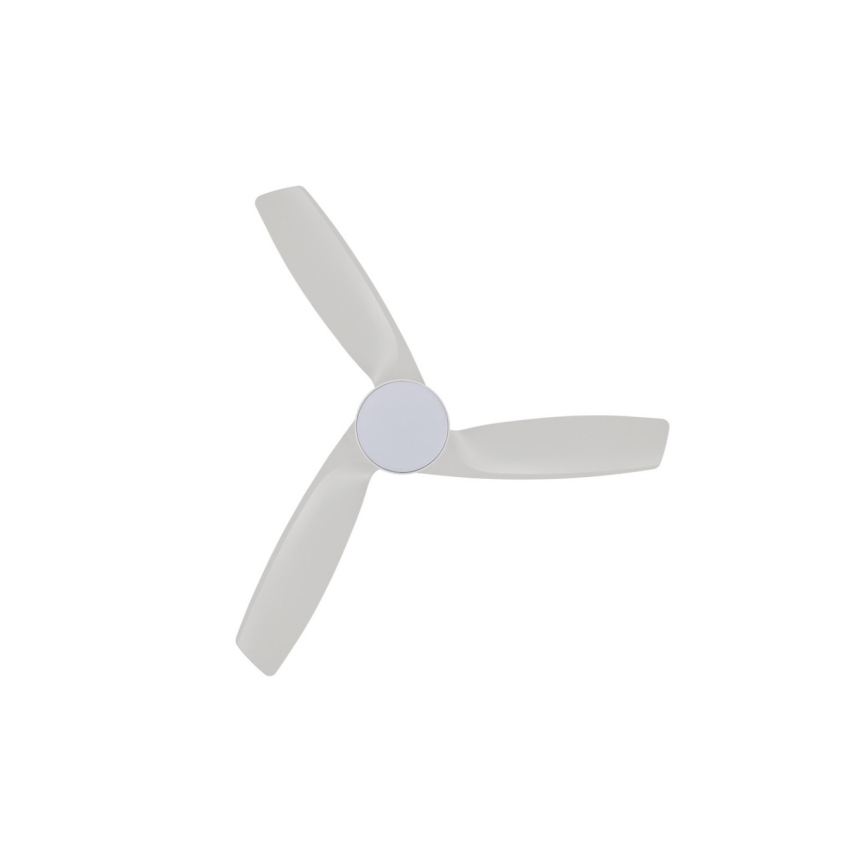 Lucci Air 513073 - Ventilatore da soffitto LED dimmerabile BRONX LED/18W/230V 3000/4000/6000K Ø 132 cm bianco + telecomando