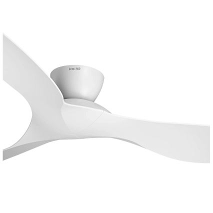 Lucci Air 514030 - Ventilatore da soffitto KOTARA Ø 137 cm bianco + telecomando