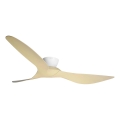 Lucci Air 514031 - Ventilatore da soffitto KOTARA Ø 137 cm beige/bianco + telecomando