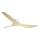 Lucci Air 514031 - Ventilatore da soffitto KOTARA Ø 137 cm beige/bianco + telecomando