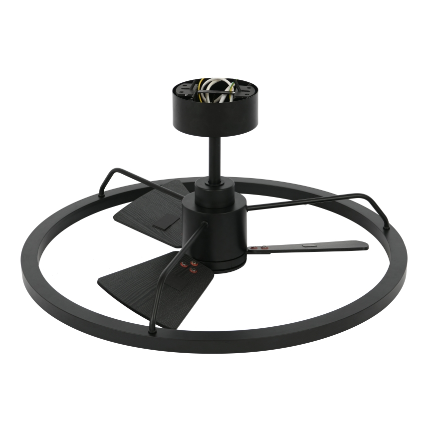 Lucci Air 516124 - Ventilatore da soffitto dimmerabile a LED CESSNA LED/36W/230V 3000/4000/5000K nero + telecomando