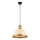 Luce a sospensione MONZA 1xE27/40W/230V diametro 29 cm crema/bronzo