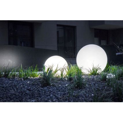 Luce da esterno decorativa GARDEN BALL 1xE27/40W/230V IP65 d. 25 cm