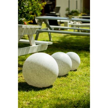 Luce da esterno decorativa GARDEN BALL 1xE27/40W/230V IP65 d. 38 cm