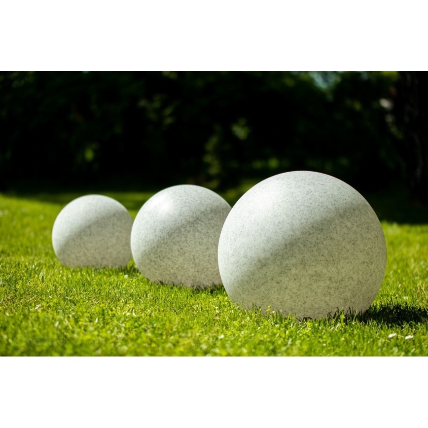 Luce da esterno decorativa GARDEN BALL 1xE27/40W/230V IP65 d. 38 cm