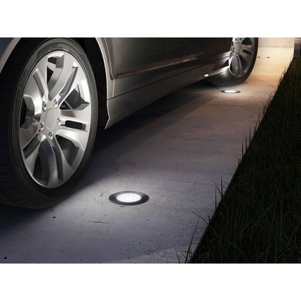 Luce da incasso LED da esterno ROAD LED/0,5W/230V IP67 6000K