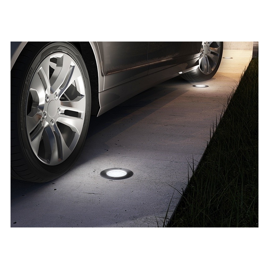 Luce da incasso LED da esterno ROAD LED/0,5W/230V IP67 6000K
