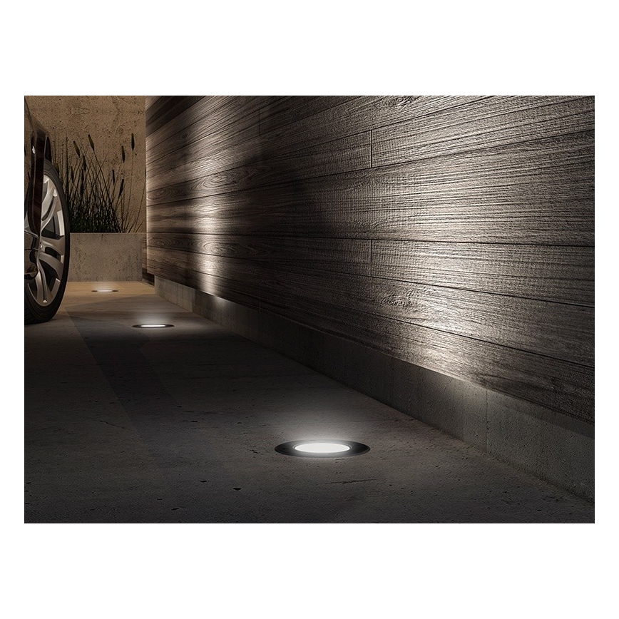 Luce da incasso LED da esterno ROAD LED/0,5W/230V IP67 6000K