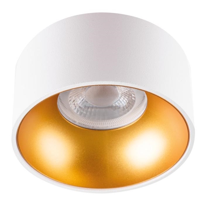 Luce da incasso MINI RITI 1xGU10/25W/230V bianca/oro