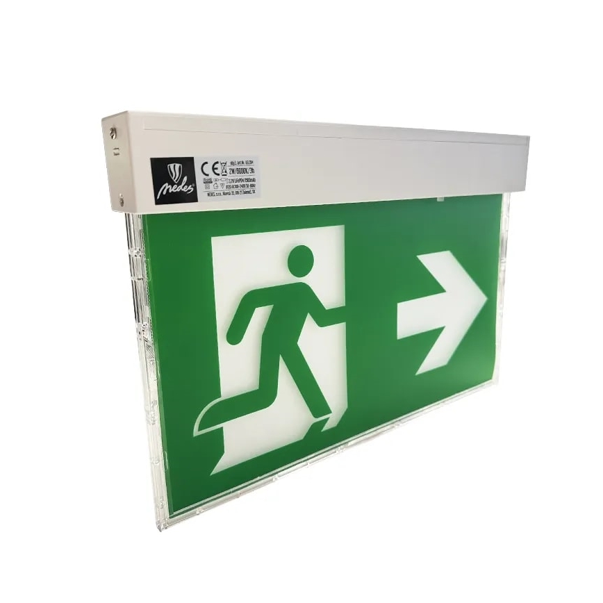 Luce di emergenza a LED LED/2W/230V 6000K 1500 mAh