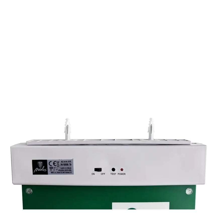 Luce di emergenza a LED LED/2W/230V 6000K 300 mAh