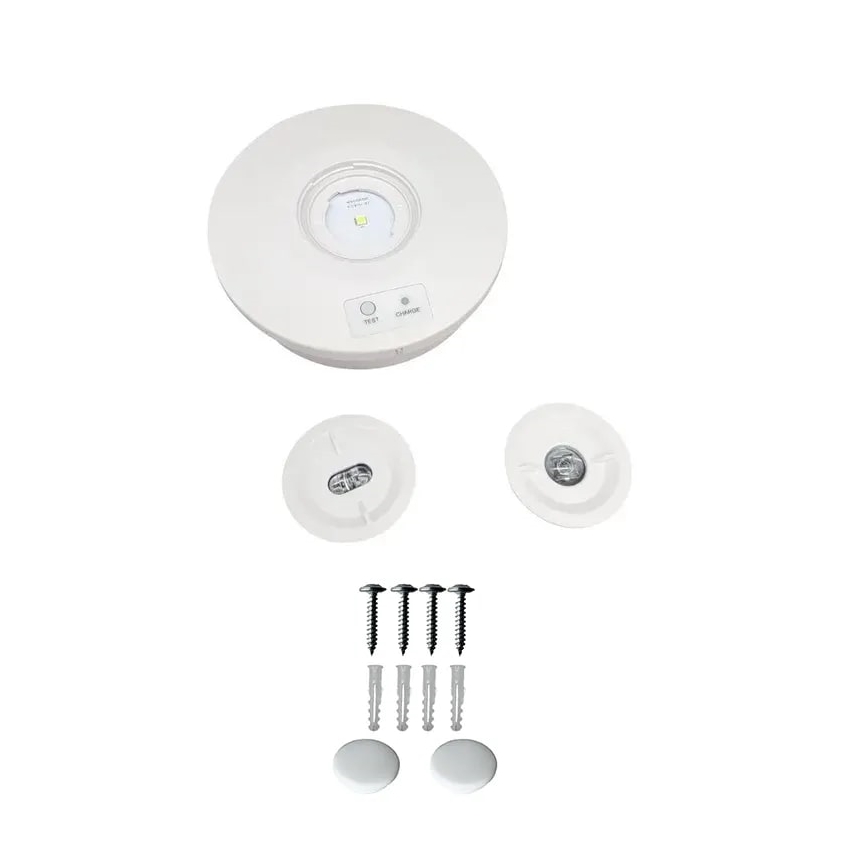 Luce di emergenza a LED LED/2W/230V 6000K IP65 3200 mAh