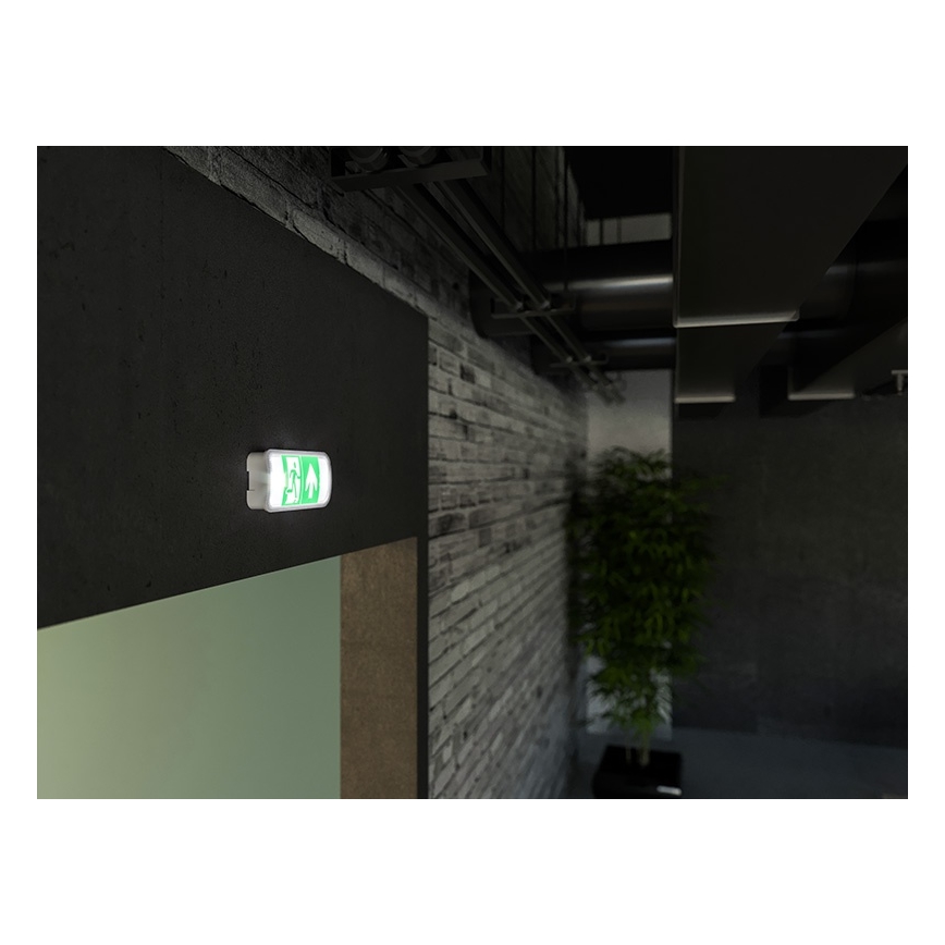 Luce di emergenza a LED VIRGO EVO LED/1W/230V 6000K IP65