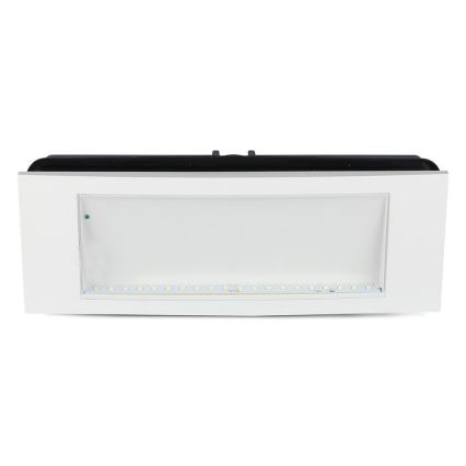 Luce di emergenza LED EMERGENCY EXIT SAMSUNG CHIP LED/3,8W/230V 6000K