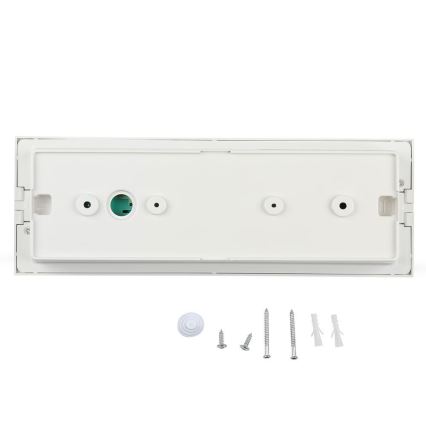 Luce di emergenza LED EMERGENCY EXIT SAMSUNG CHIP LED/3,8W/230V 6000K