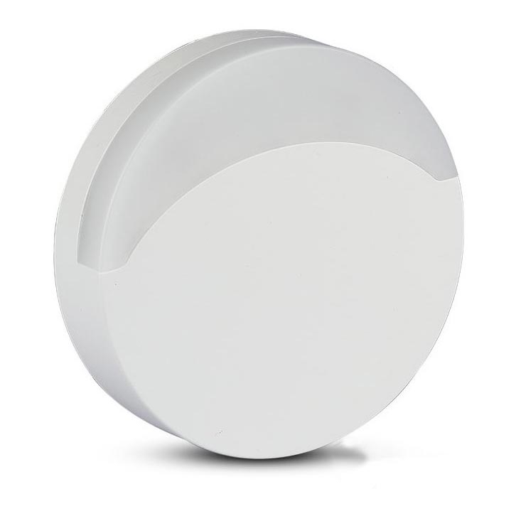 Luce LED da notte con sensore SAMSUNG CHIP LED/0,5W/230V 65mm 4000K tonda