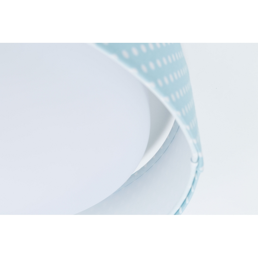 Plafoniera LED dimmerabile SMART GALAXY KIDS LED/24W/230V 3000-6500K punti turchese/bianco + telecomando