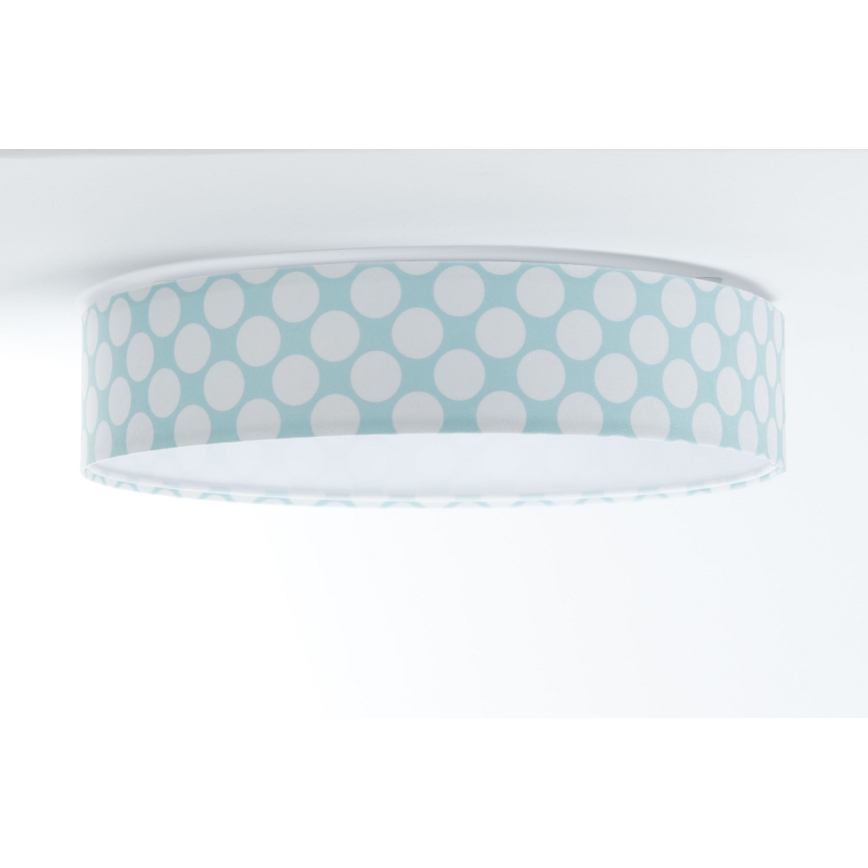 Plafoniera LED dimmerabile SMART GALAXY KIDS LED/24W/230V 3000-6500K punti verde/bianco + telecomando