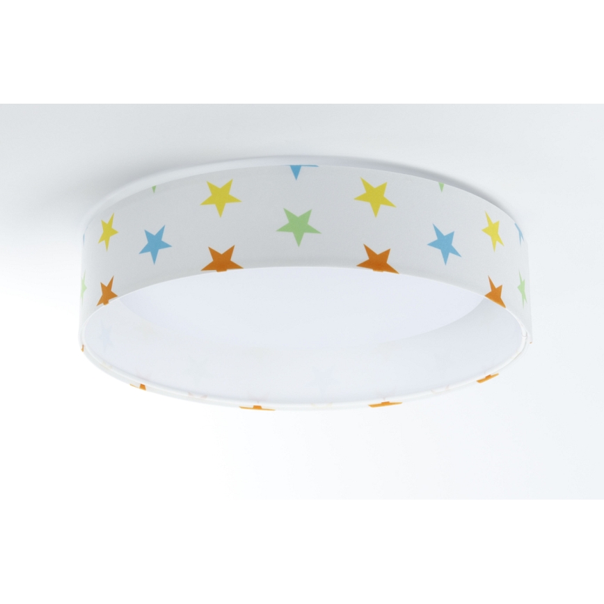 Plafoniera LED dimmerabile SMART GALAXY KIDS LED/24W/230V 3000-6500K stelle colorate + telecomando