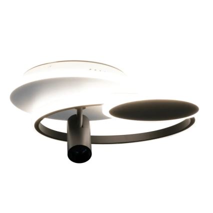 Plafoniera LED dimmerabile LED/65W/230V 3000-6500K bianco/nero + telecomando