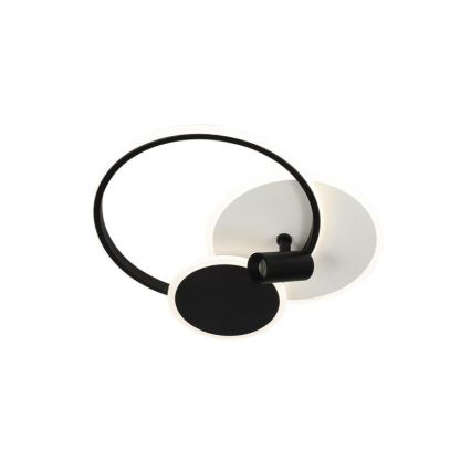 Plafoniera LED dimmerabile LED/65W/230V 3000-6500K bianco/nero + telecomando