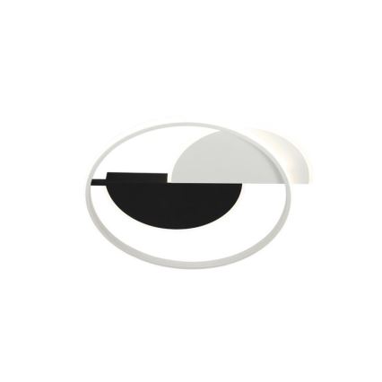 Plafoniera LED dimmerabile LED/70W/230V 3000-6500K bianco/nero + telecomando