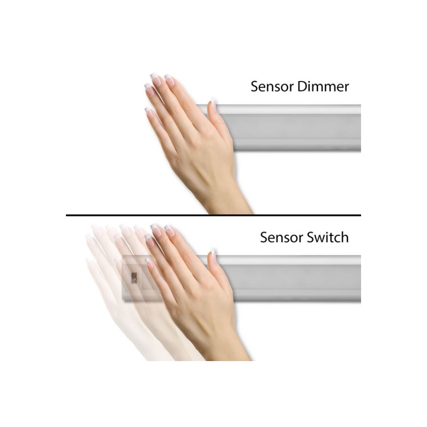 Luce LED Dimmerabile sottopensile con un sensore  LED/5W/12/230V
