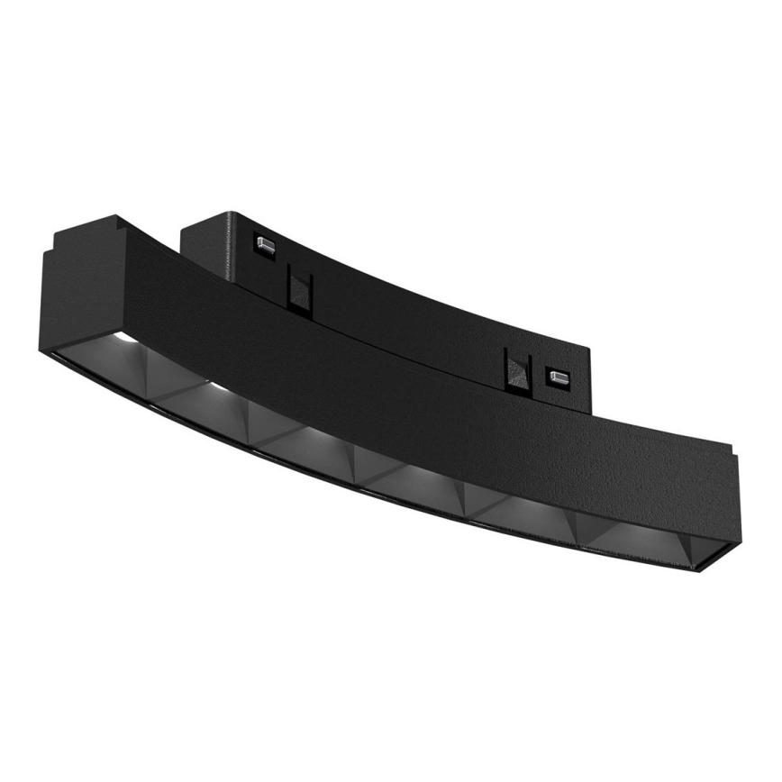 Luce LED per sistema ferroviario MAGNETIC TRACK LED/6W/48V 4000K nero