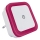 Luce notturna LED con sensore crepuscolare LED/0,5W/230V rosa